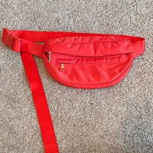 Red Fanny Pack